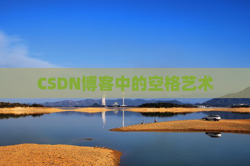 CSDN博客中的空格艺术